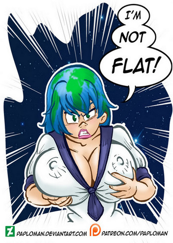 Earth-Chan Isn't Flat